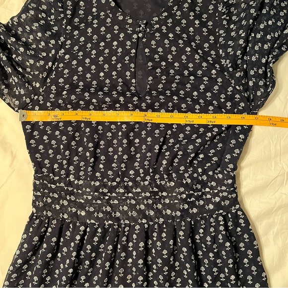 & Other Stories Navy and White Mock Neck‎ Sundress - Size 6 - Picture 11 of 13